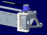 CAD Modell von der Vorderachse